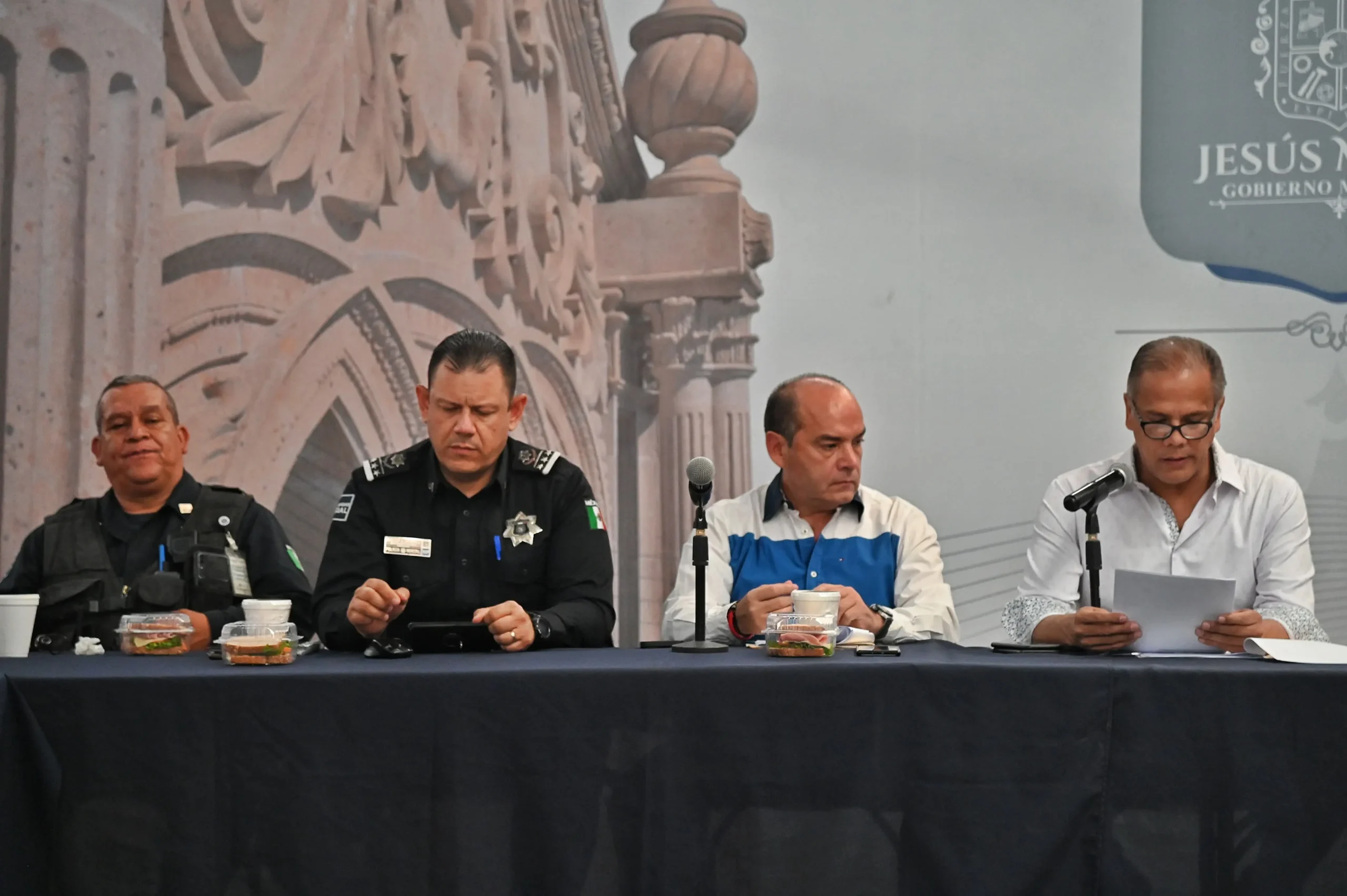 Sesiona Consejo de Seguridad Pública de Jesús María