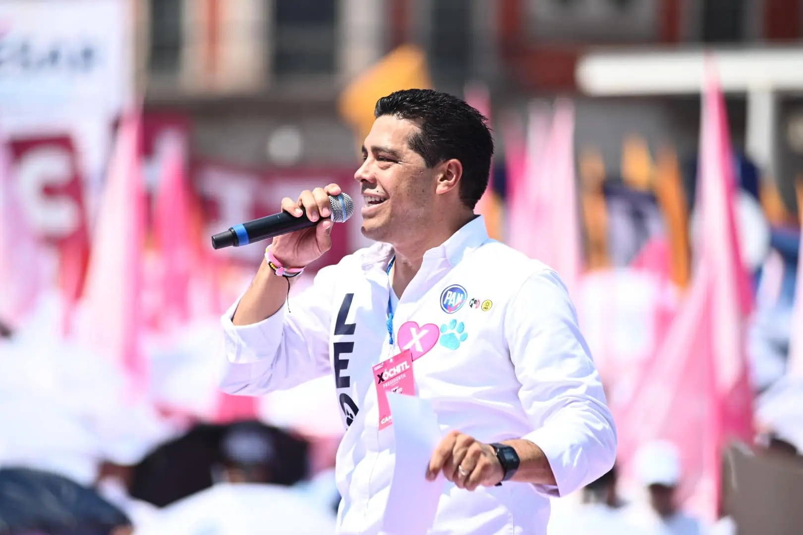 Reitera Leo Montañez que no solicitará protección para lo que queda de campaña