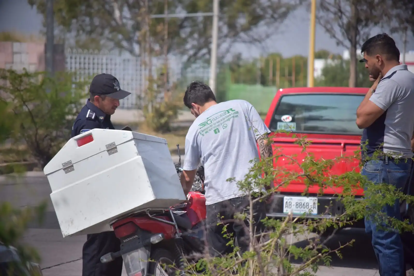 Exhorta Policía Vial a que motociclistas no exedan los 60 kilómetros por hora