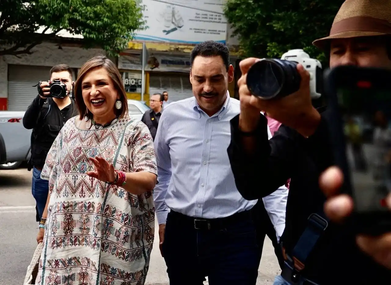 Pide Toño Martín del Campo a simpatizantes de MC votar por Xóchitl Gálvez