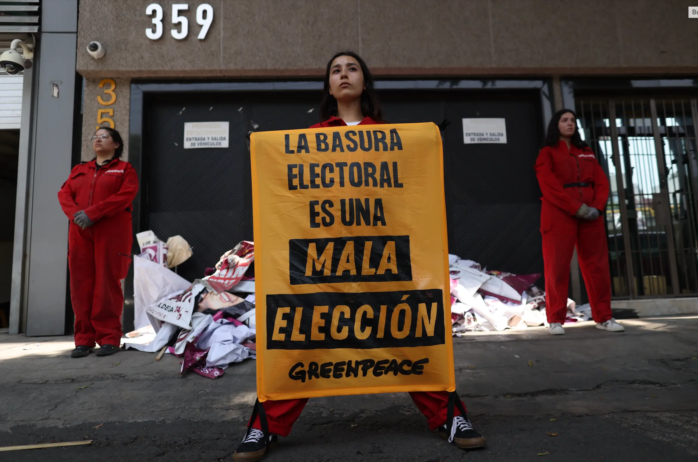 partidos políticos Greenpeace