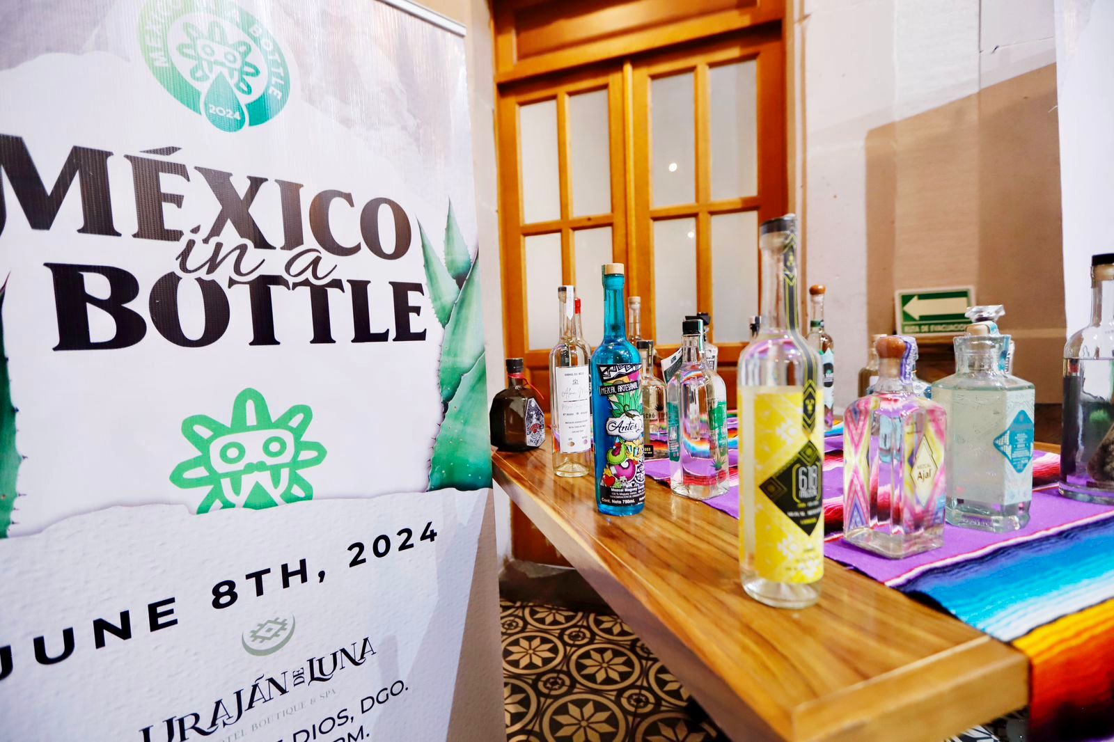 Durango será sede del Festival de Destilados Mexicanos “México in a Bottle”.