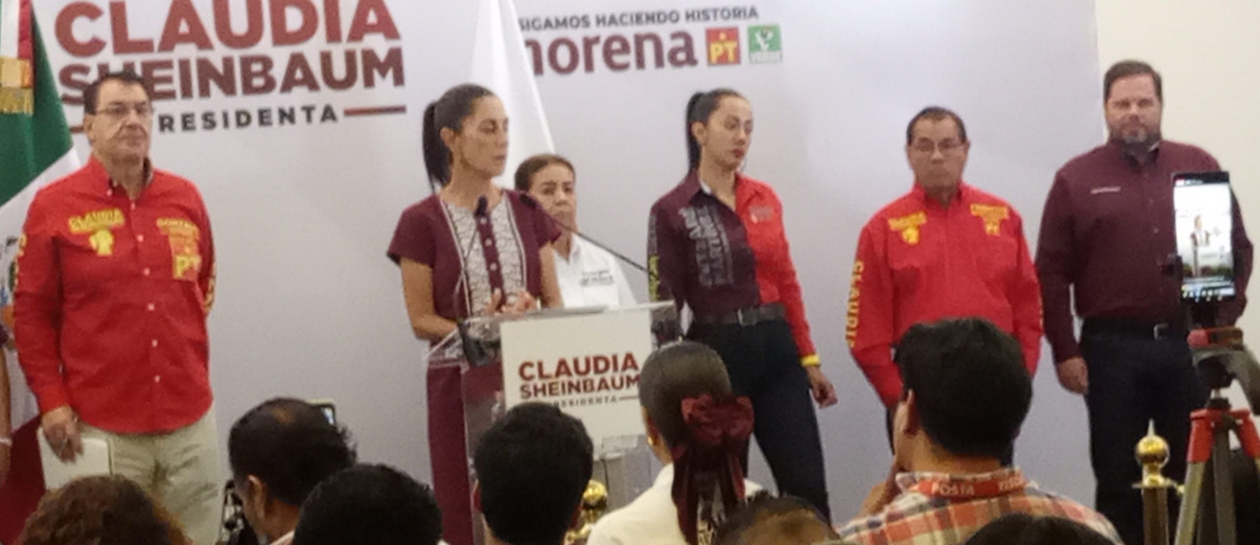 Claudia Sheinbaum refrenda su compromiso por Durango