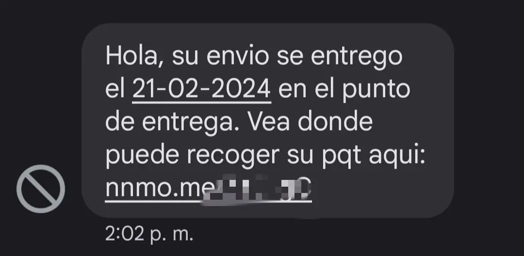 Mensajes de supuesta entrega de paquetería, otra modalidad de extorsión: CEC