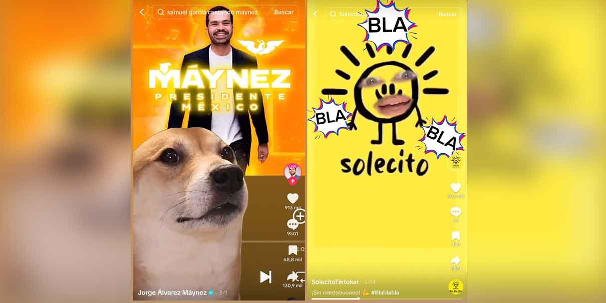 La Guerra de Jingles Políticos en TikTok: “Presidente Maynez” de Movimiento Ciudadano y “Bla Bla Bla” del PRD Lideran Tendencias