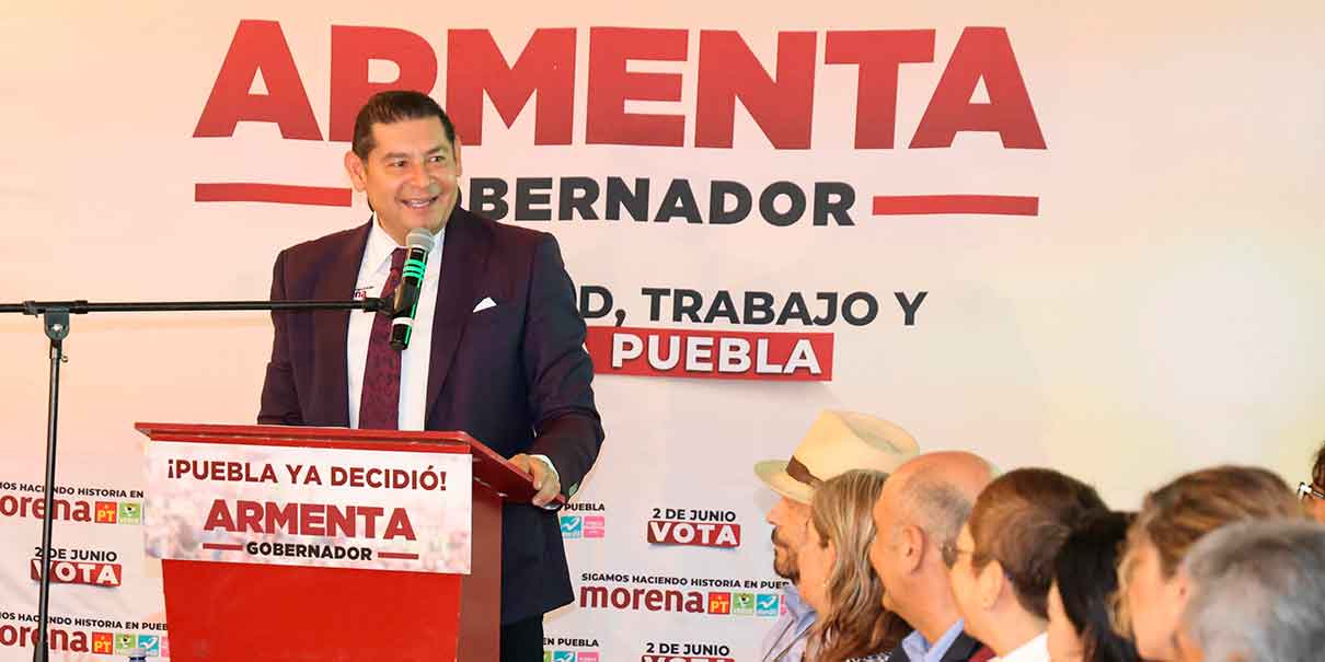 Puebla presente en el extranjero para beneficio de los poblanos: Armenta