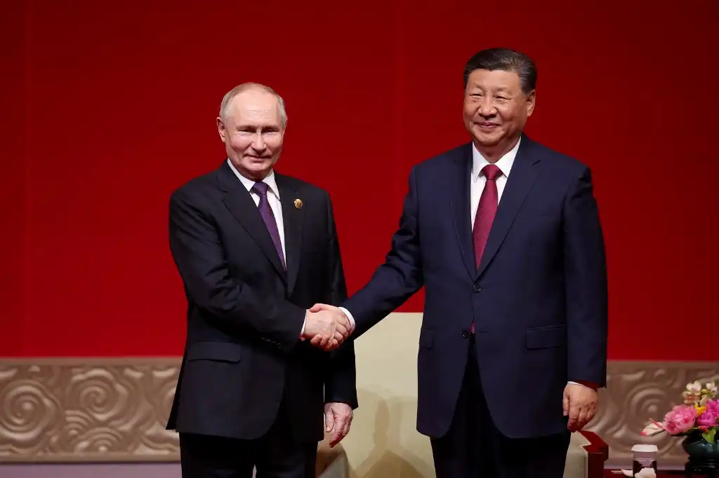 Presidente de China y Putin