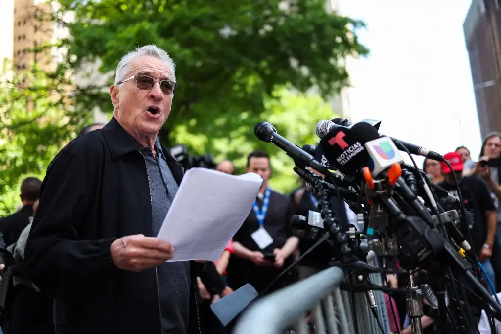Robert De Niro Trump