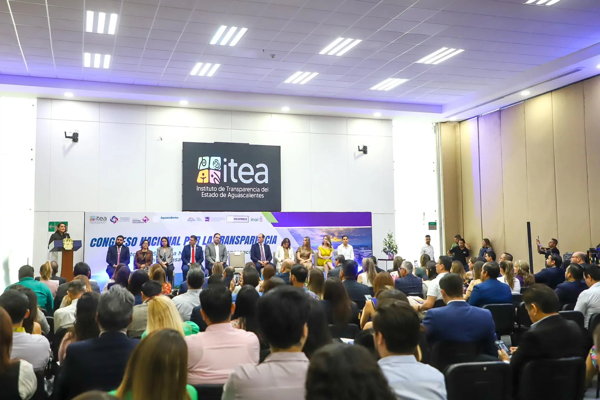 Inauguran Congreso Nacional por la Transparencia en Aguascalientes