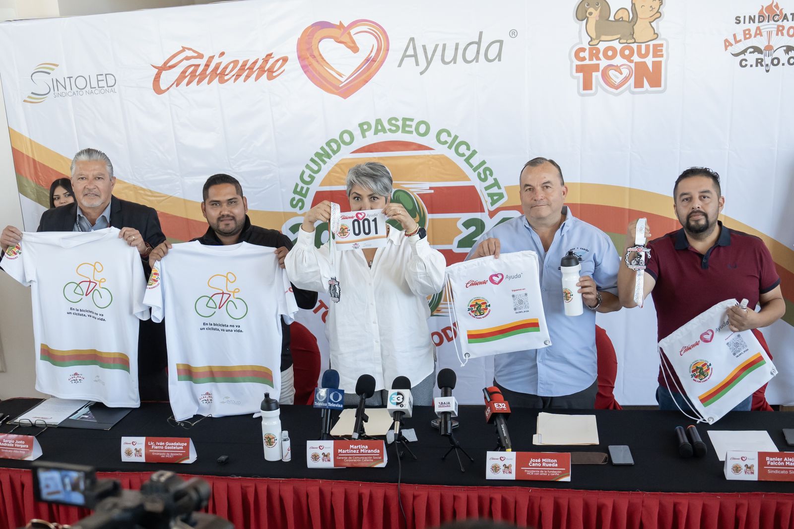 Realizarán Paseo Ciclista en Caliente Ayuda