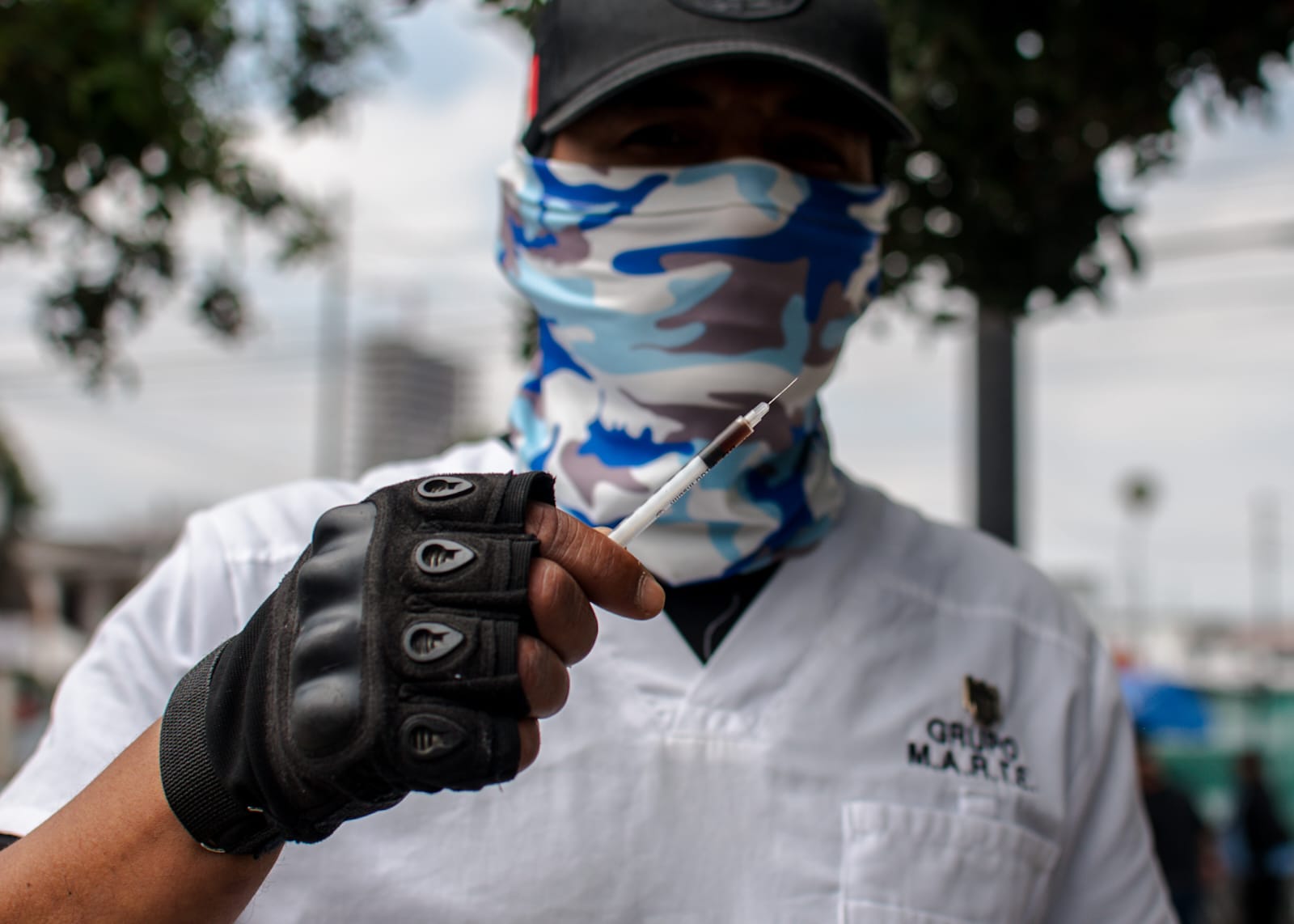 Enfermeros tácticos, los ángeles del bordo
