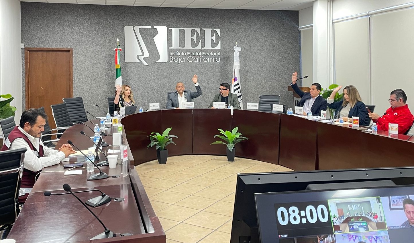 Celebra comisión técnica entre IEEBC y el COCITBC su 1ª sesión ordinaria