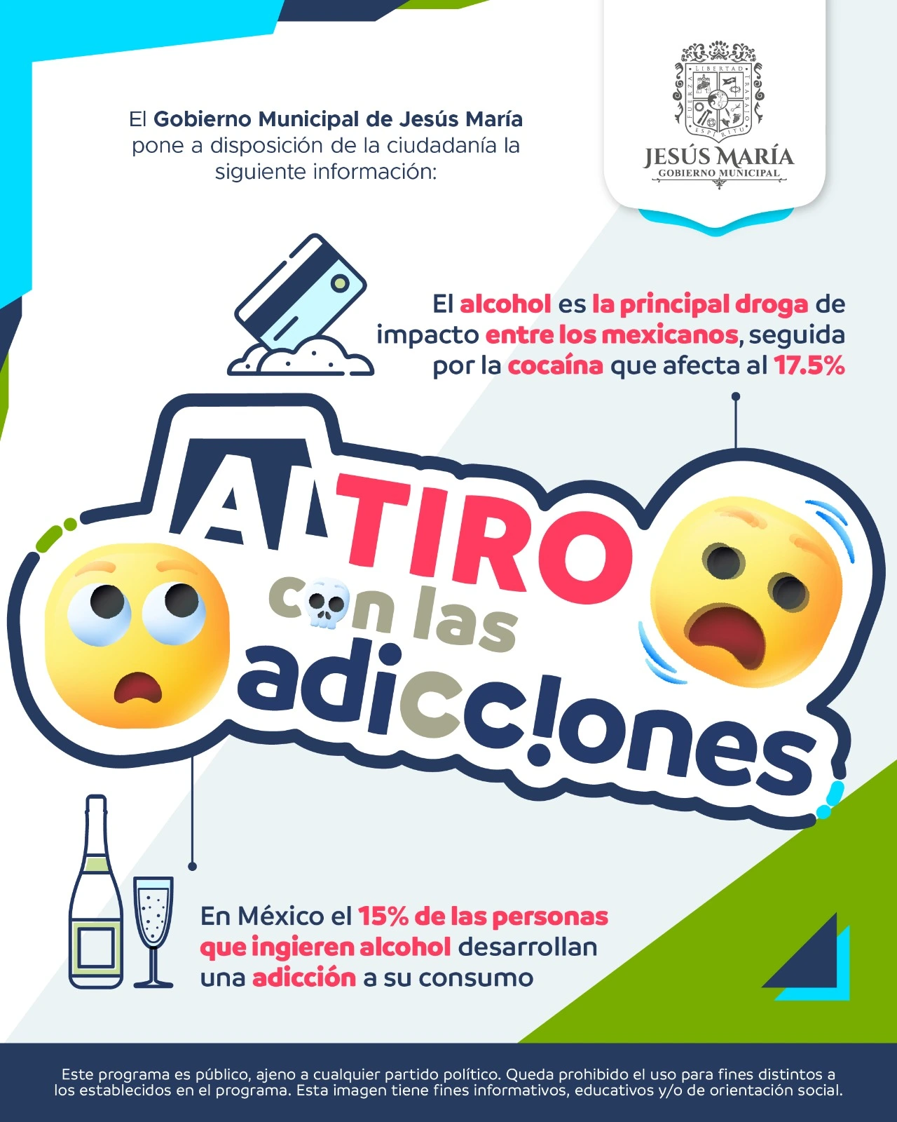 Presenta Jesús María programa para prevenir consumo de drogas