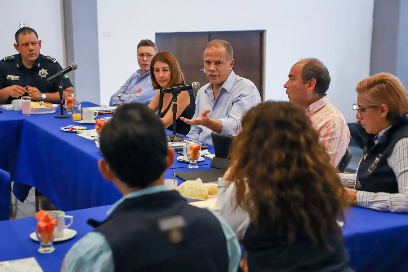 Sesiona Mesa Regional de Seguridad para la Construcción de la Paz en Jesús María
