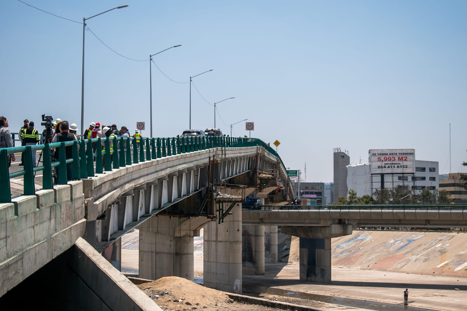 Reabren el puente vehicular &#8220;El Chaparral&#8221;