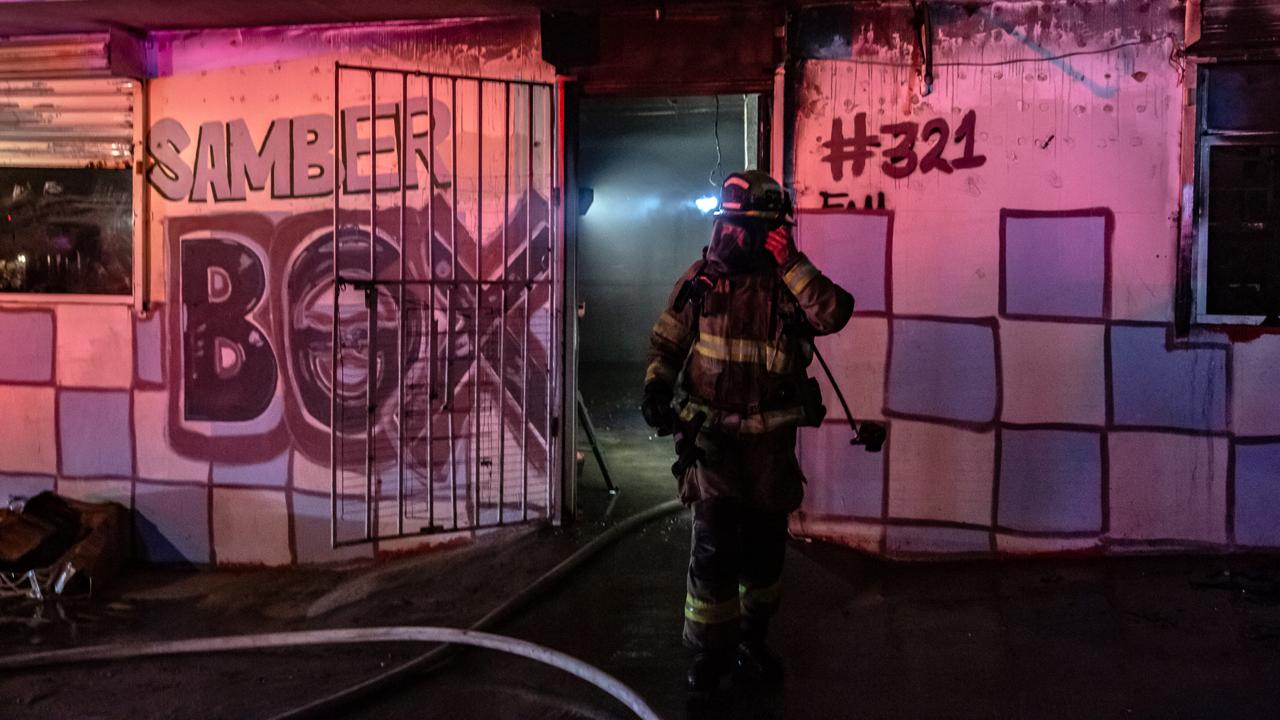 Incendian Gimnasio en la colonia Terrazas de San Bernardo