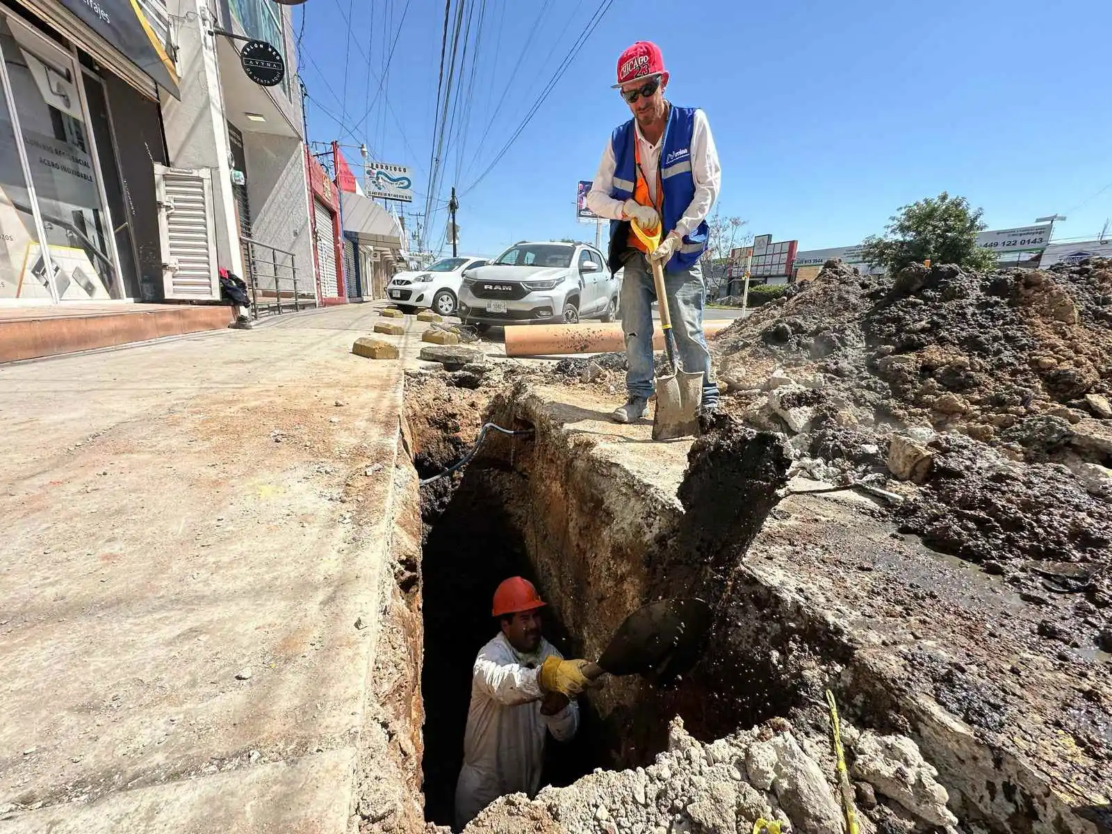 MIAA ha rehabilitado más de 4 mil metros de tubería hidrosanitaria