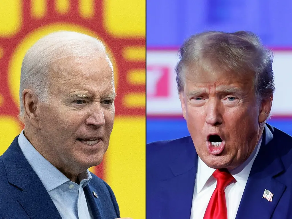 EUA: Biden y Trump, rumbo al primer debate entre burlas y agresiones