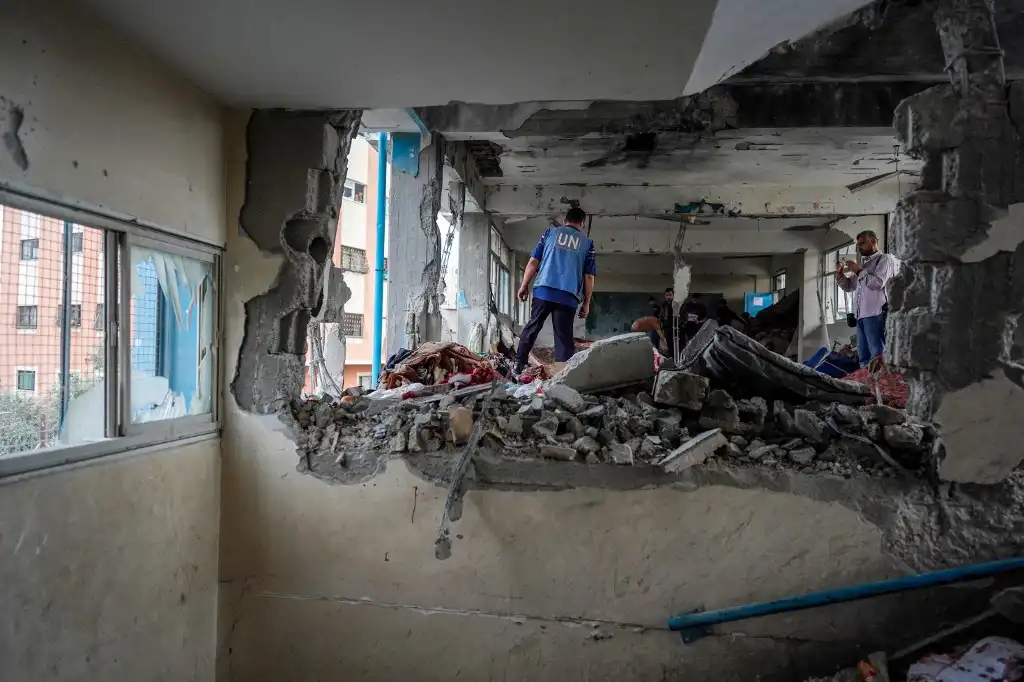 Bombardeo de Israel a escuela