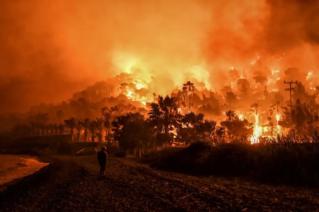 Contaminación incendios