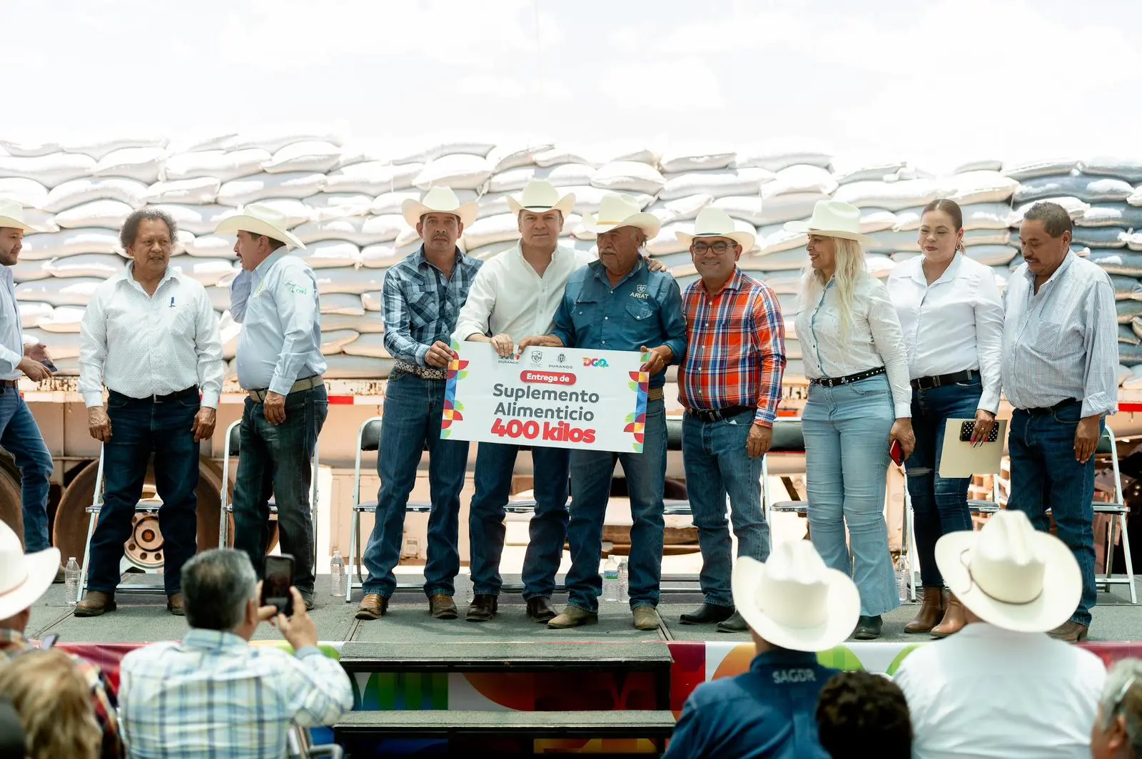 Entrega de semilla frijol