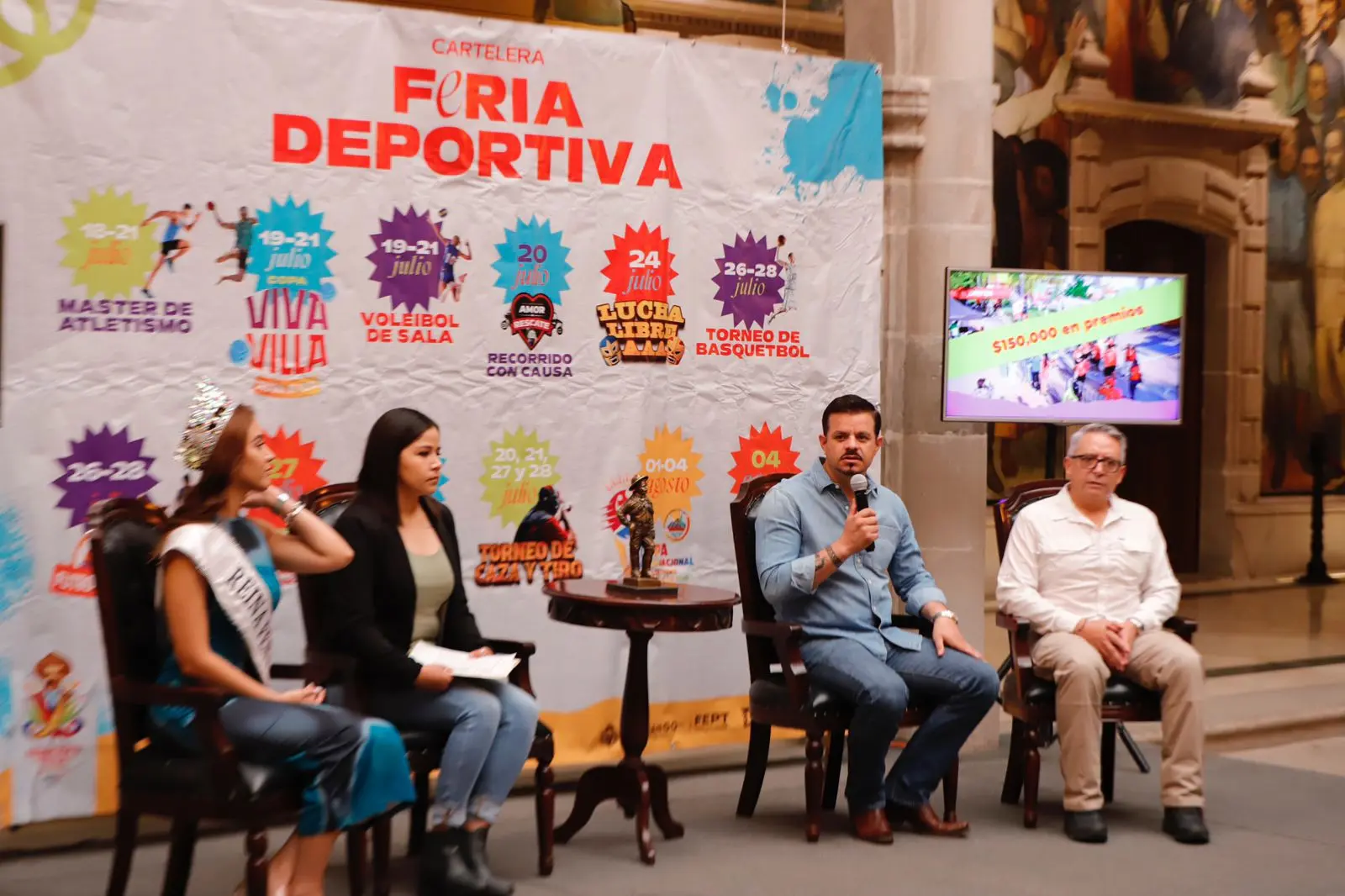 Presenta Gobierno del Estado el programa deportivo de la FENADU 2024