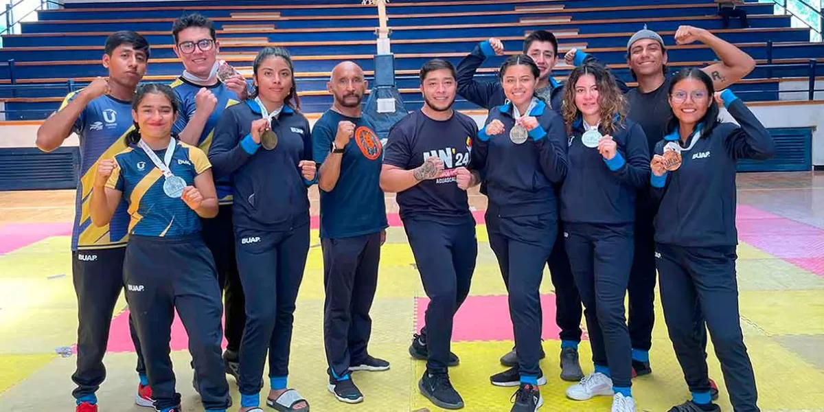 BUAP gana 21 preseas en Universiada Nacional 2024