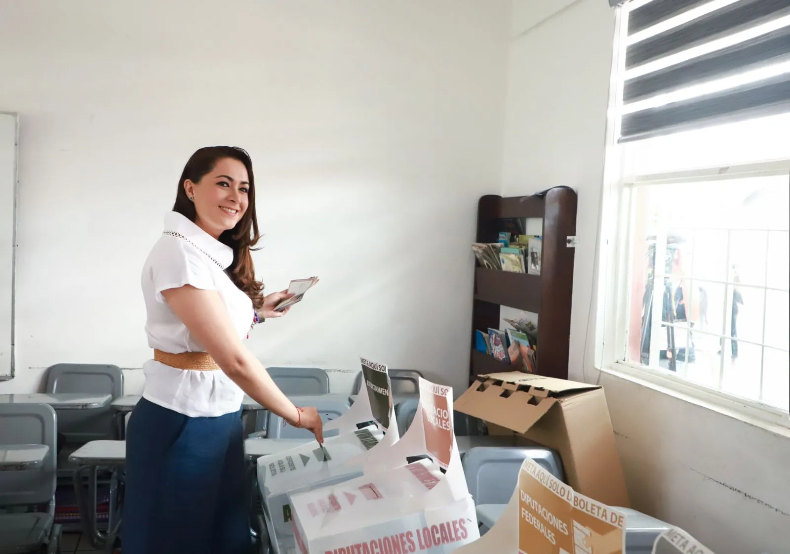 Reacciona Tere Jiménez a resultados de las elecciones