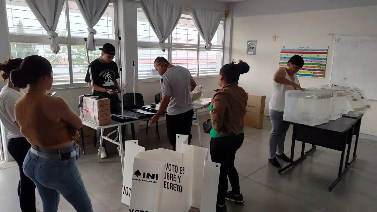 Instalación de casillas en Aguascalientes no ha concluido al medio día