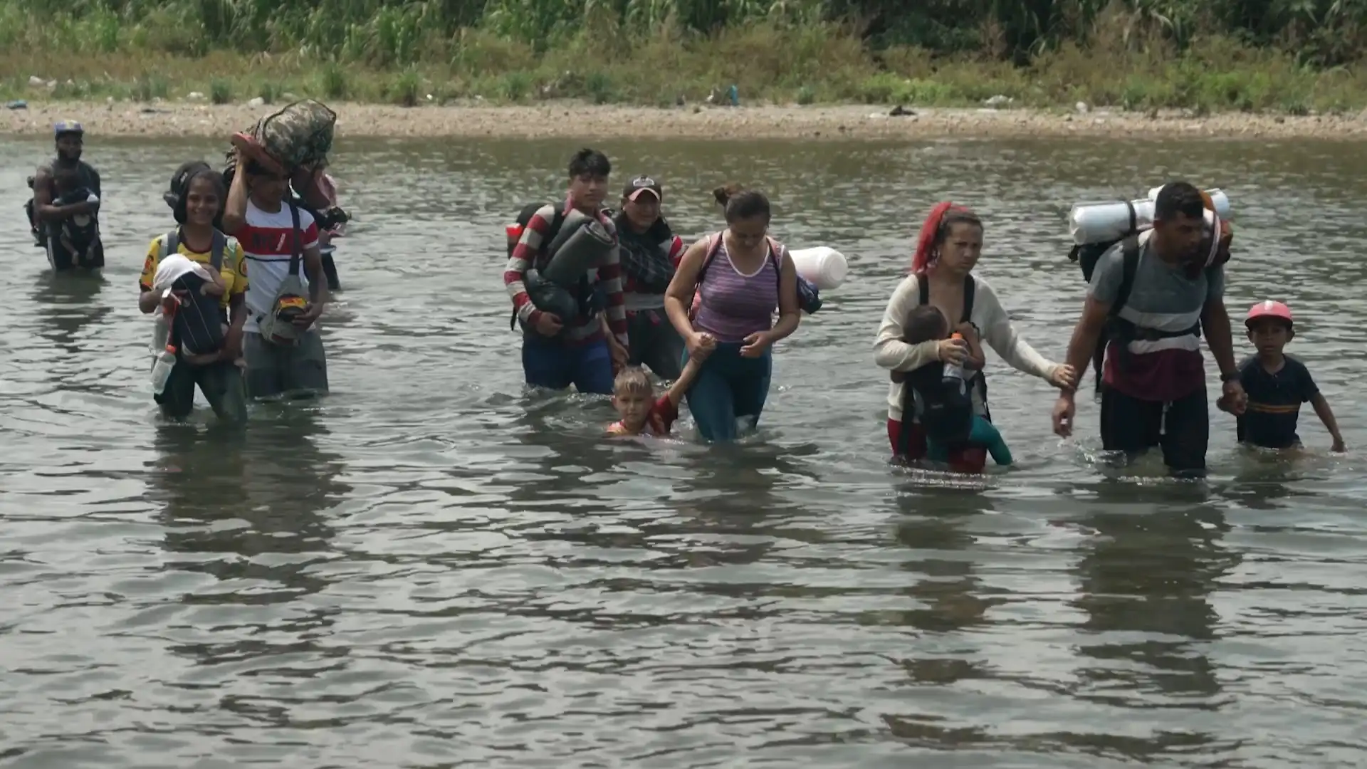 tráfico de personas en el Darién