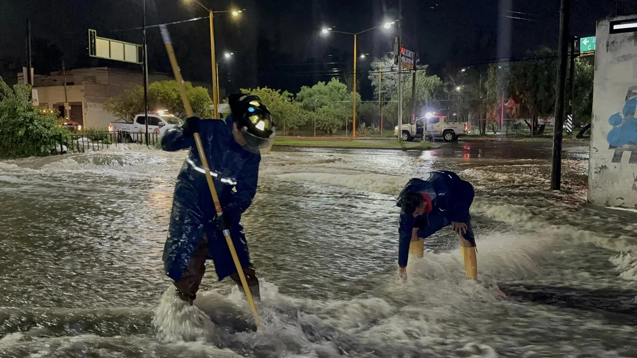 Lluvias en Aguascalientes dejan extravíos, socavones, inundaciones y más daños