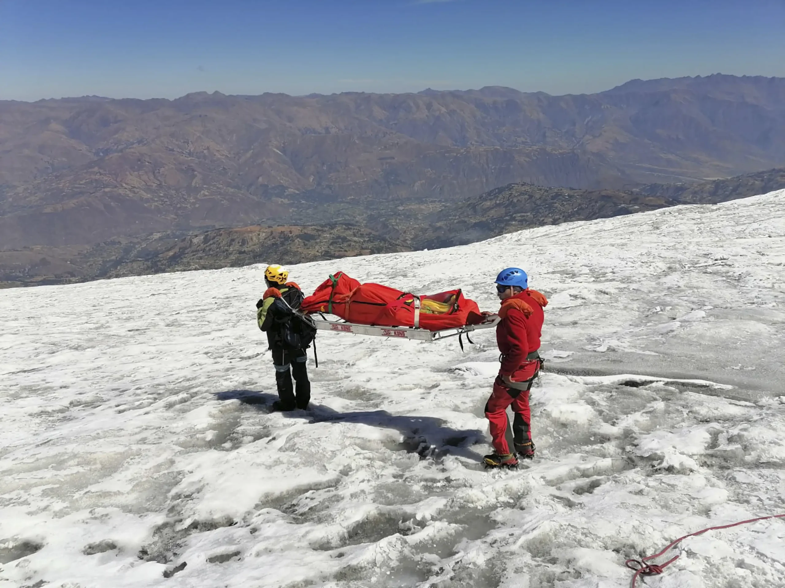Alpinista perdido Perú