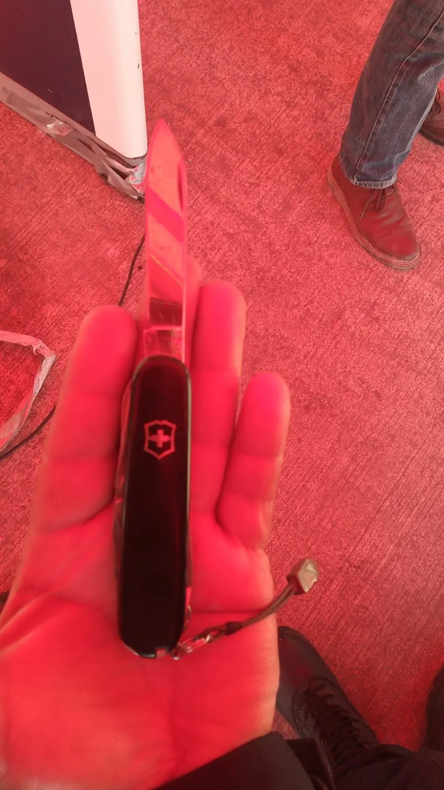 Más de un centenar armas blancas se han asegurado en la feria de Durango