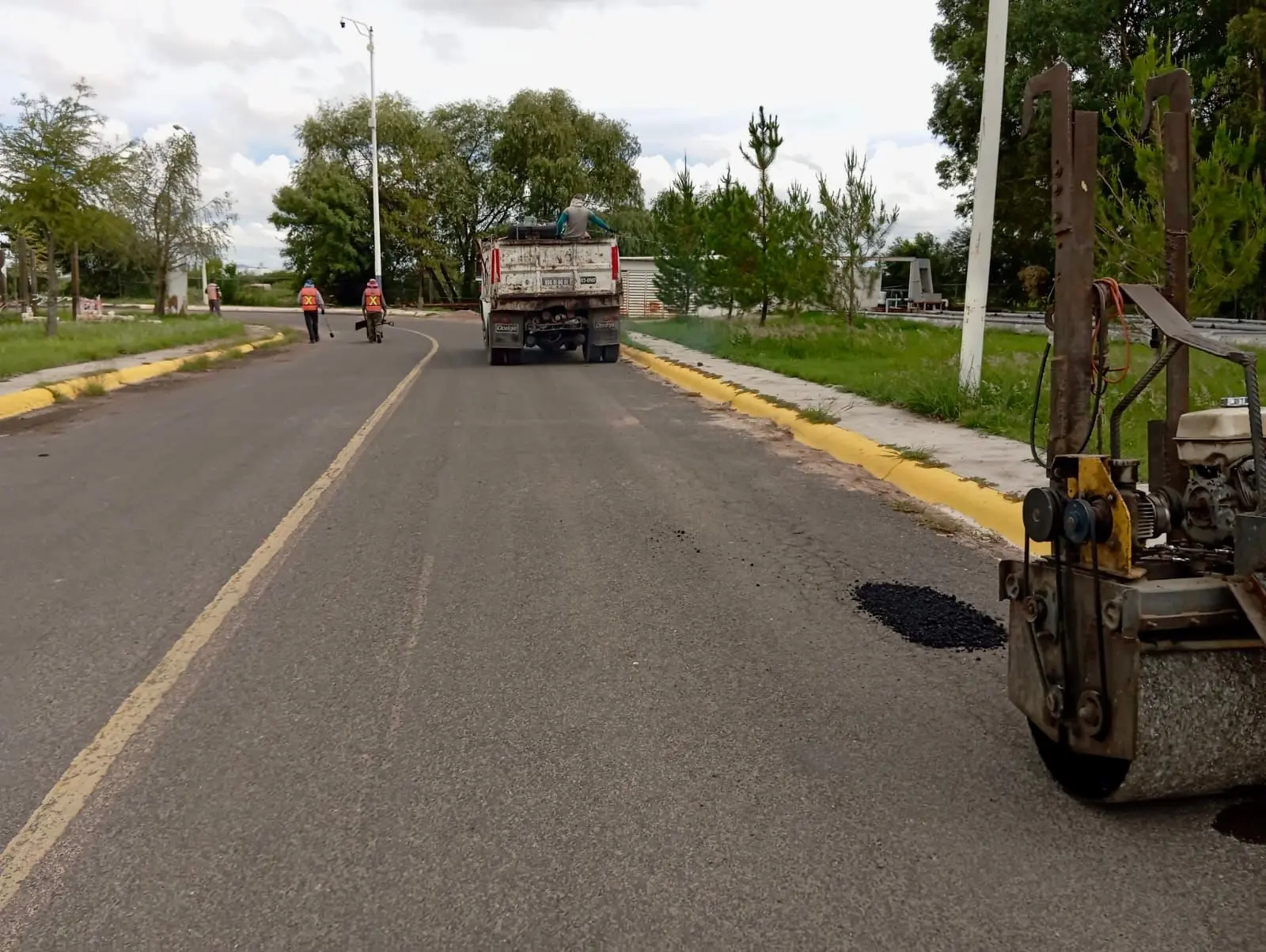 Rehabilitan accesos y puntos estratégicos de la Feria Nacional Francisco Villa
