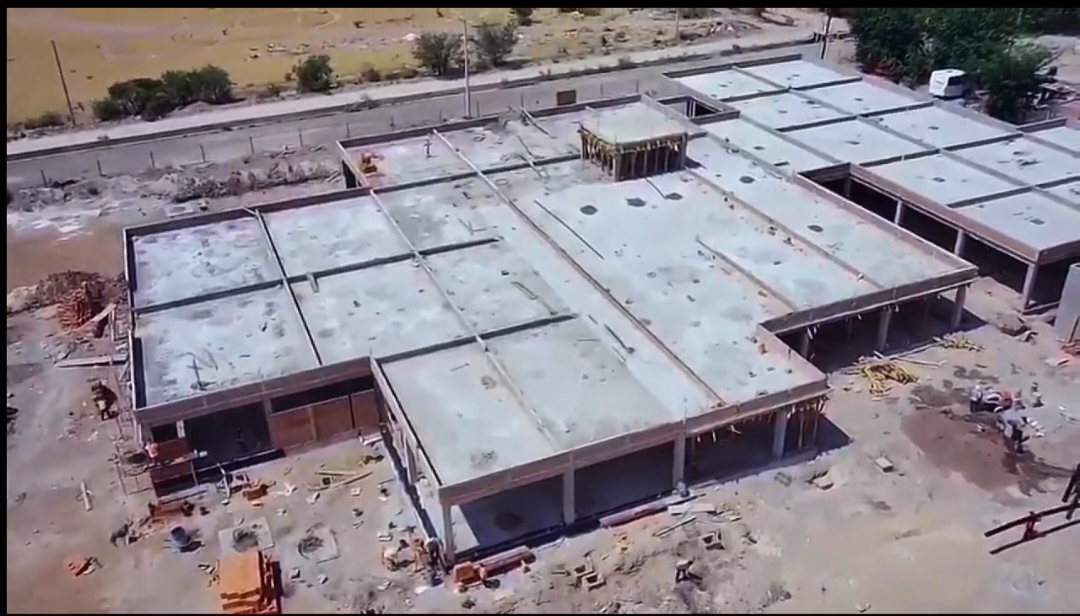 Ya va a más de la mitad construcción del nuevo Hospital del Niño en Durango