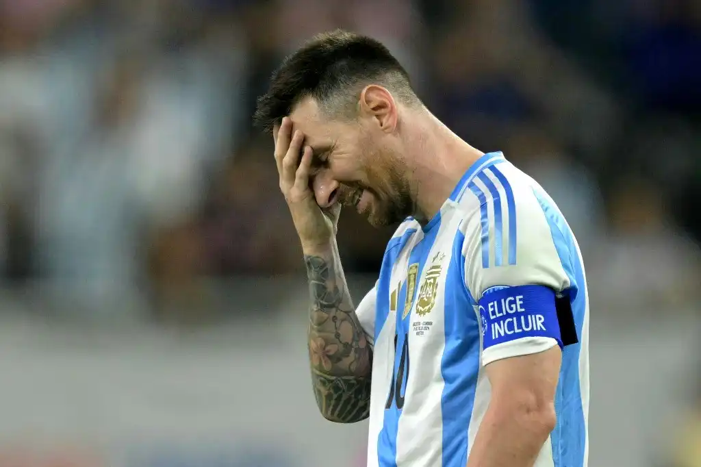 Messi falla penal contra Ecuador
