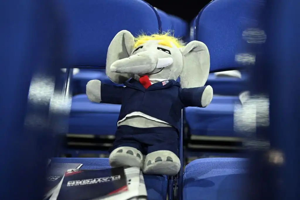 Peluche de Donald Trump