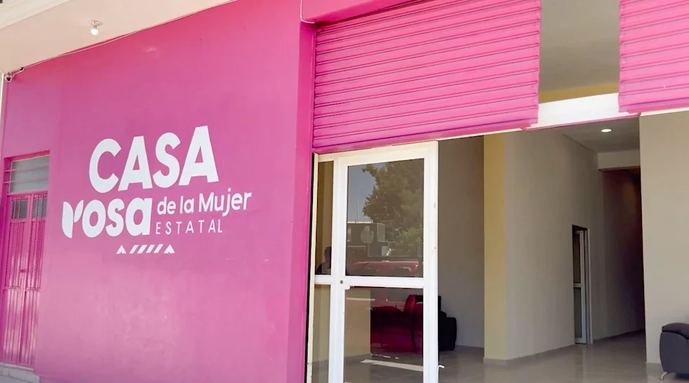 Apenas un centenar de mujeres han sido resguardadas en las Casas Rosas este año
