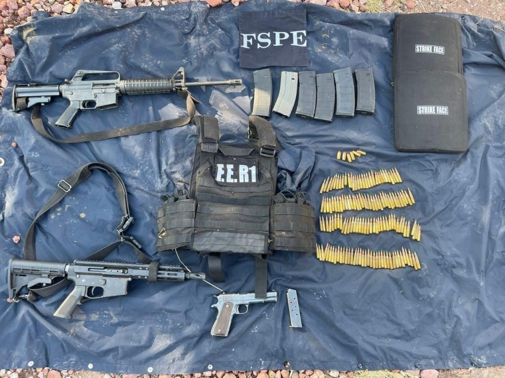 Crece 10% decomiso de armas en Guanajuato entre 2023 y 2024