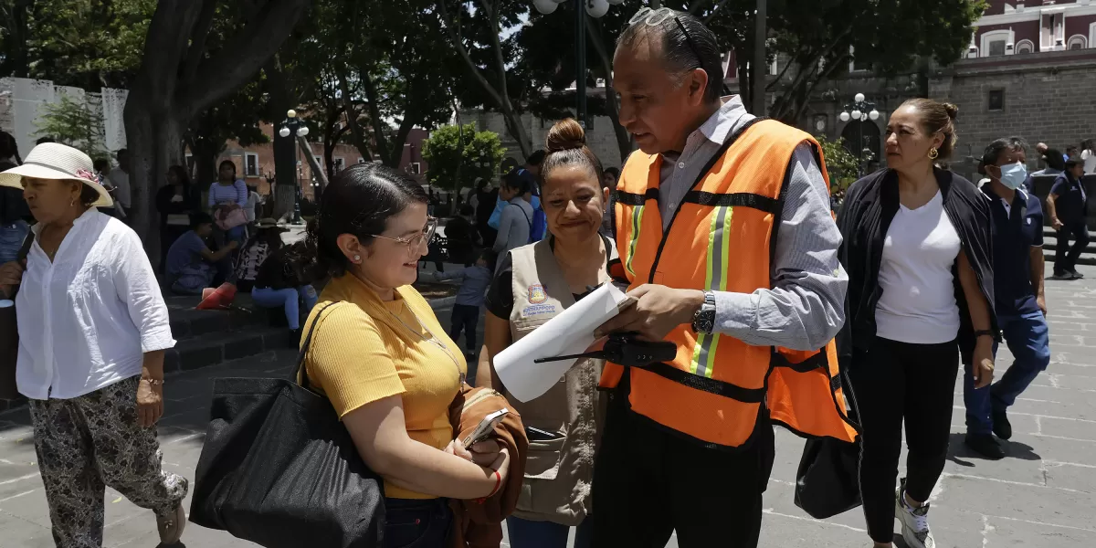 Alarma sísmica falsa le dio un susto a los poblanos