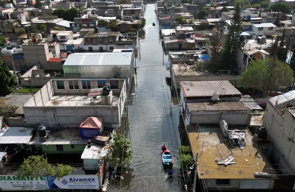 Rodeados de aguas negras: nueva realidad de los habitantes de Chalco por inundaciones