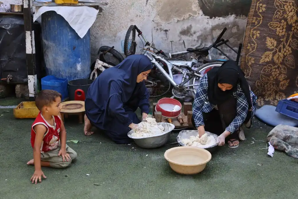 Gaza polio vacunación