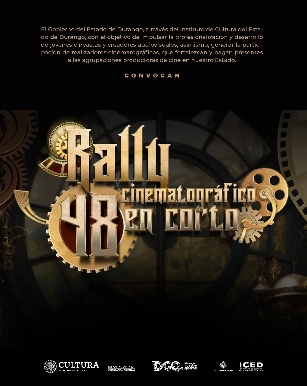 Conoce las bases para participar en el Rally 48 Cinematográfico en Corto
