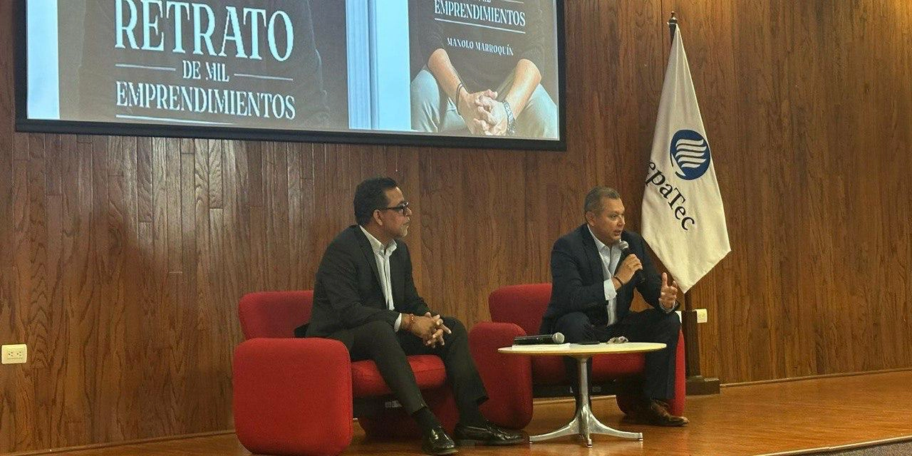 Manolo Marroquín presenta en México su libro &#8216;Retrato de mil emprendimientos&#8217;