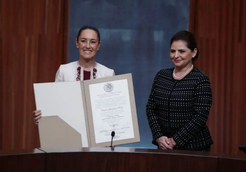 Sheinbaum constancia presidenta