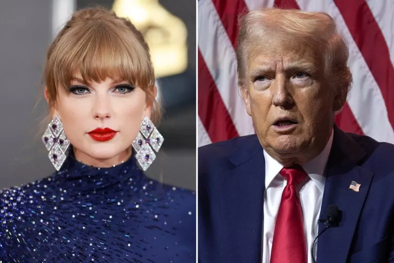 Taylor Swift y Donald Trump