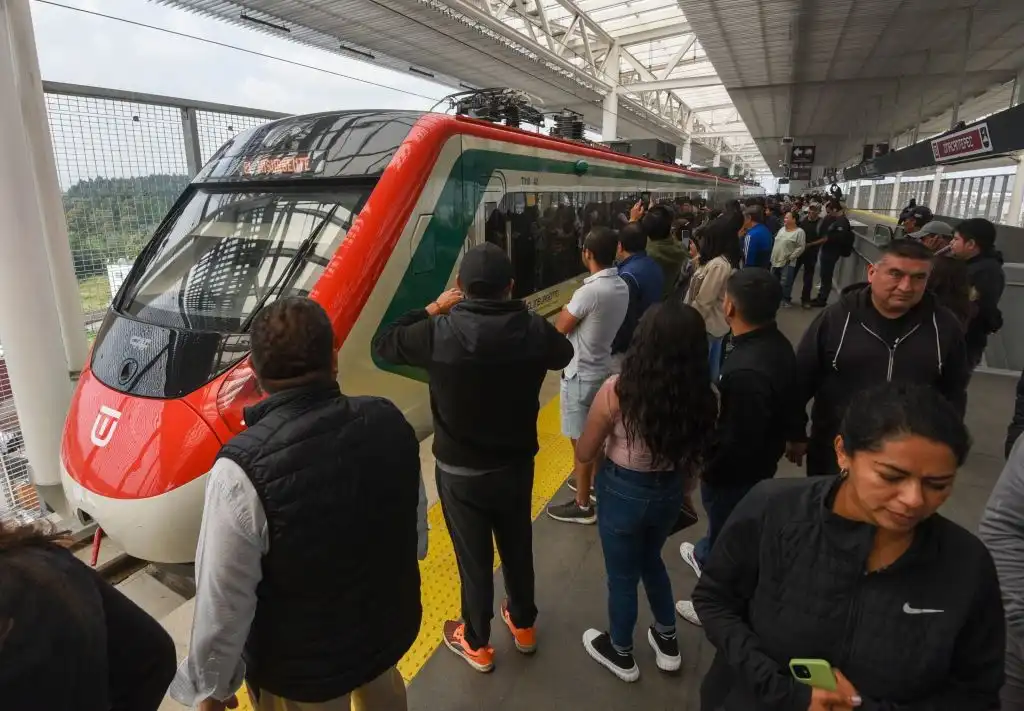 El tramo 3 del Tren Interurbano México-Toluca alcanza 94 por ciento de progreso