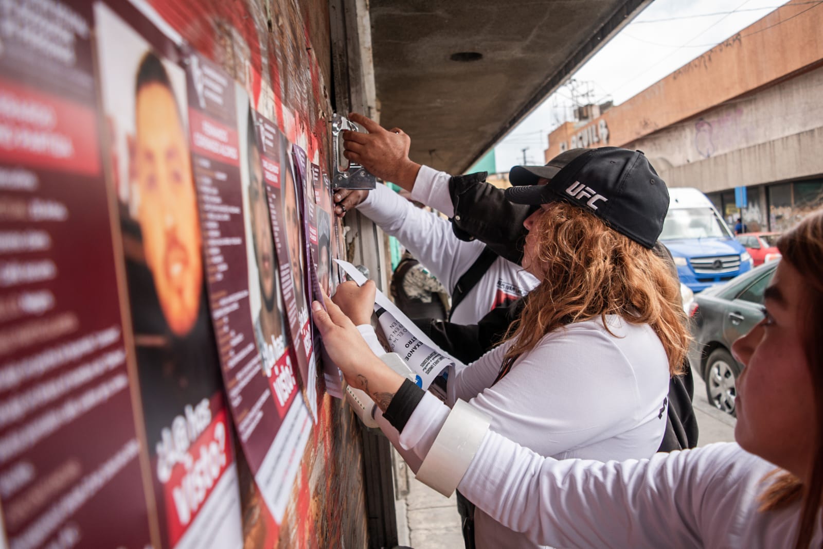 Familiares de personas desaparecidas realizan búsqueda