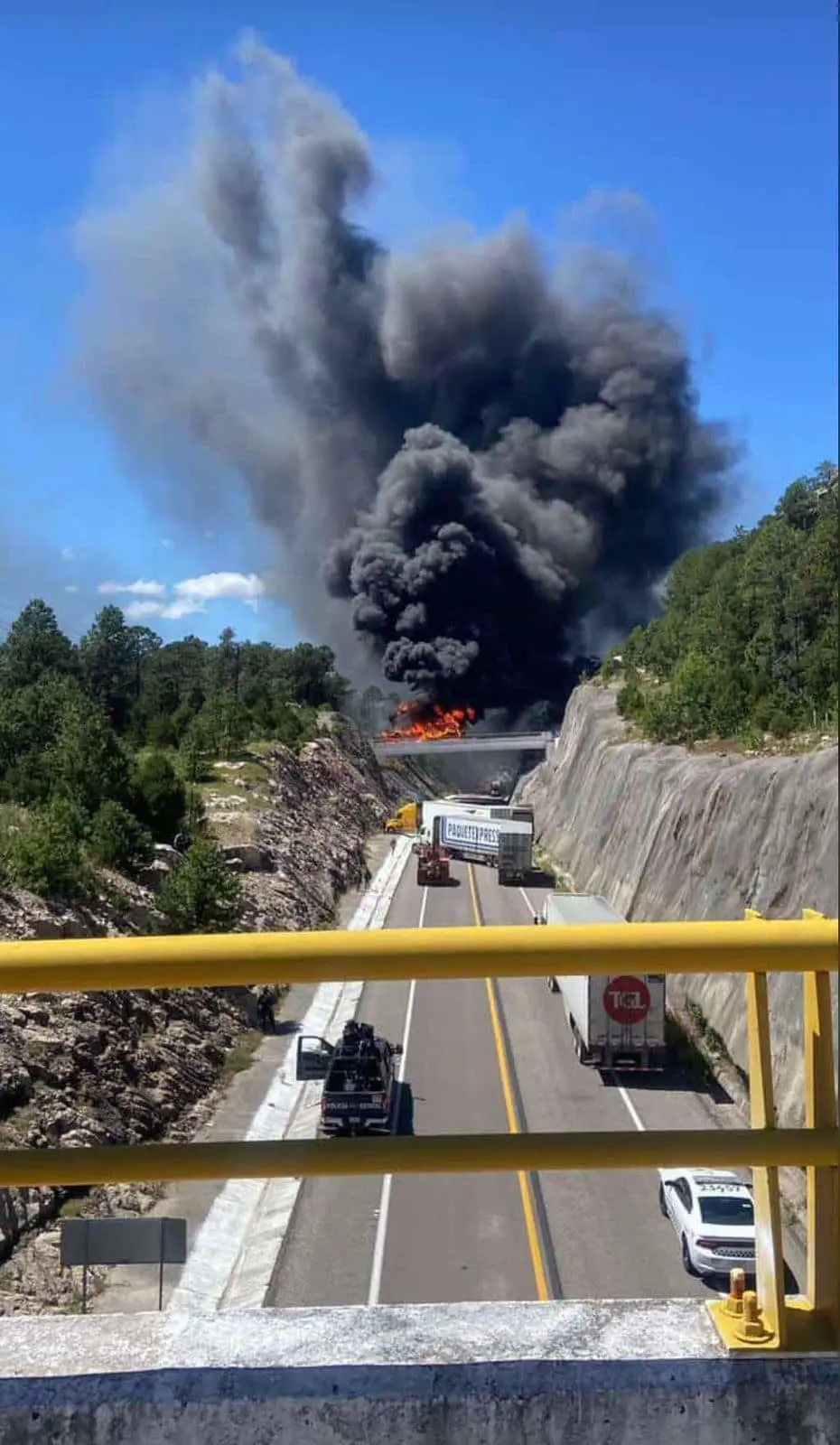 Por “incidentes”, cierran circulación en carreteras Durango -Mazatlán 