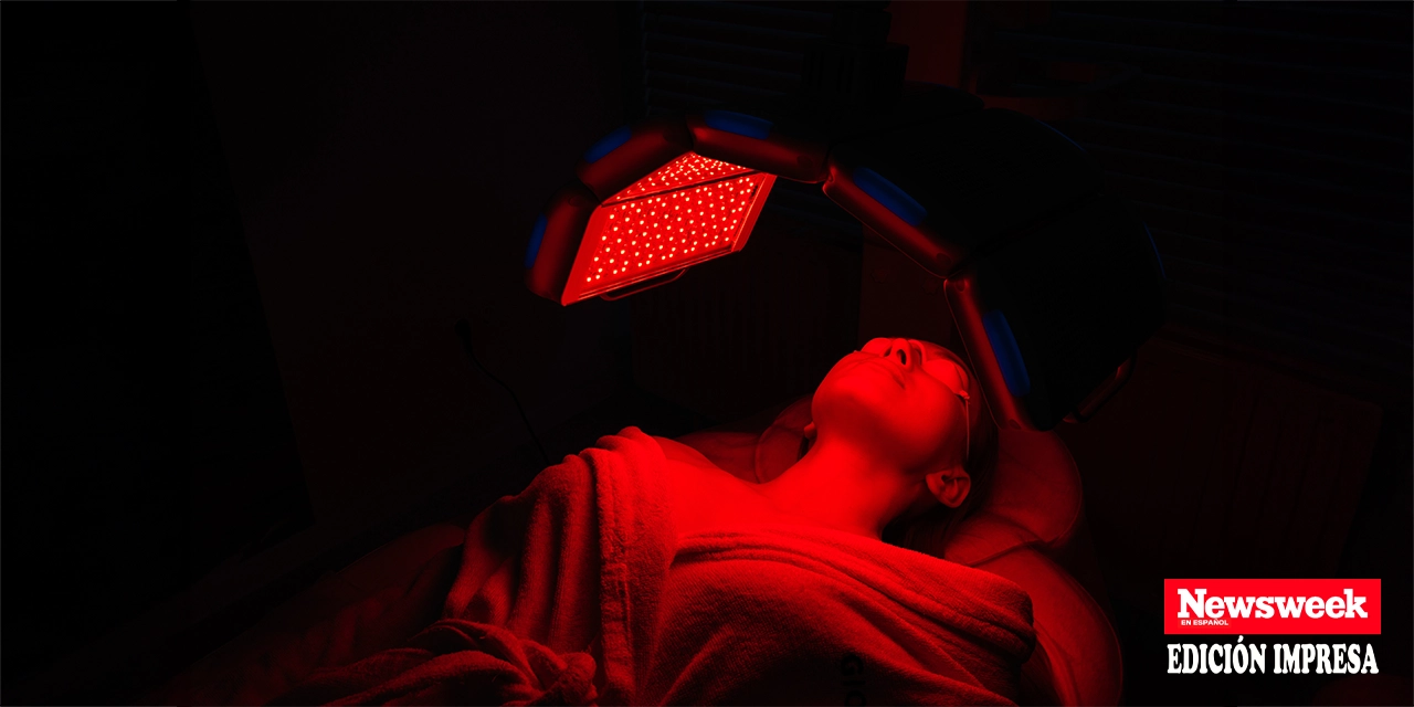 terapia con luz roja